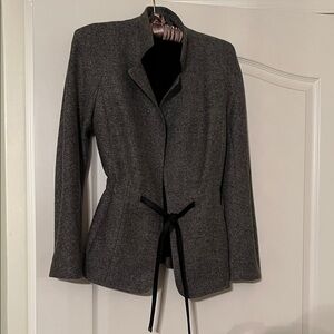 Escada Gray cashmere/wool Women's Jacket